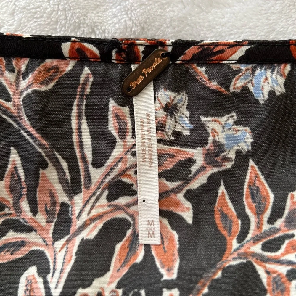 Free People Santiago Scoop Neck Printed Top - Picture 5 of 9